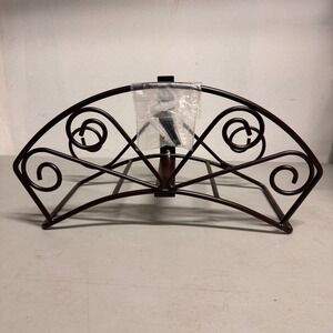 Heavy Duty Garden Hose Holder Metal Wall Mount Hose Organizer Bronze